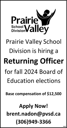 Prairie Valley School - Returning Officer 